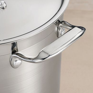 Tramontina Gourmet Tri-Ply Base Stainless Steel 12-qt. Stockpot
