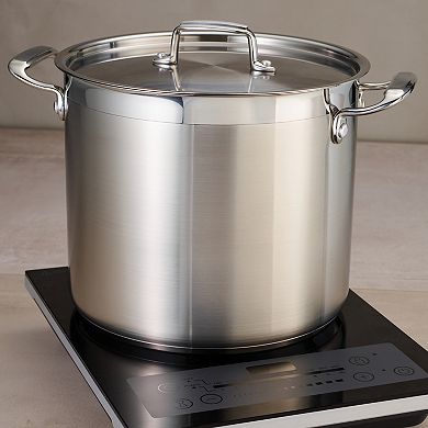 Tramontina Gourmet Tri-Ply Base Stainless Steel 12-qt. Stockpot