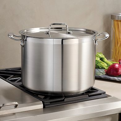 Tramontina Gourmet Tri-Ply Base Stainless Steel 16-qt. Stockpot