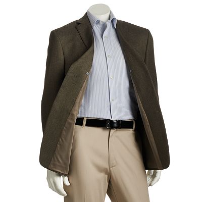 Men s Chaps Classic Fit Gray Sport Coat