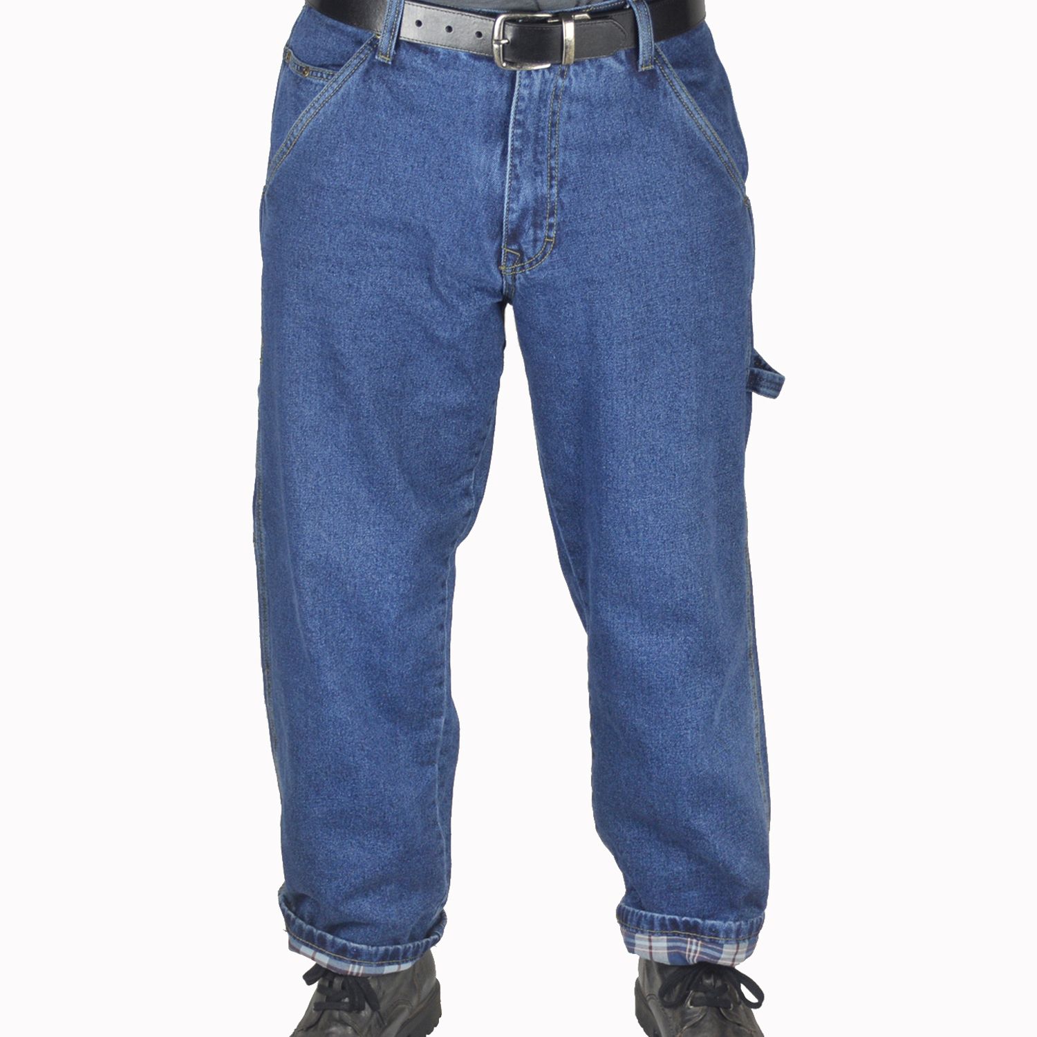 mens fleece lined carpenter jeans