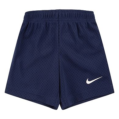Toddler Boy Nike Solid Mesh Shorts