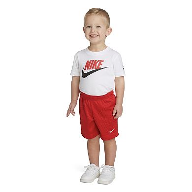 Toddler Boy Nike Solid Mesh Shorts