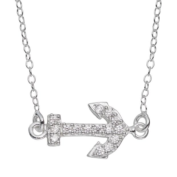 Anchor on sale necklace kohls