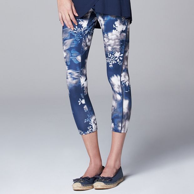 Kohls vera wang leggings cheap capri