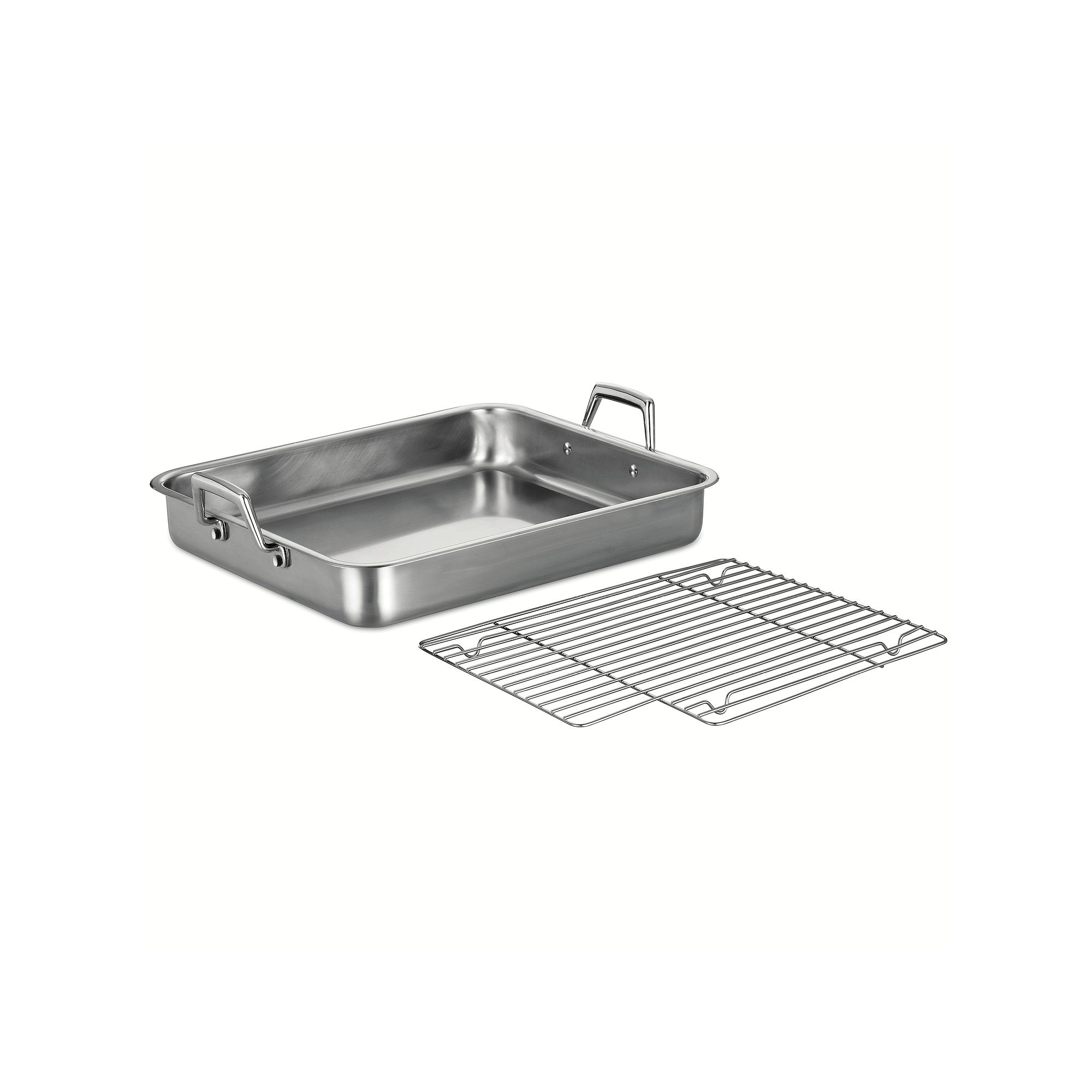 Tramontina Gourmet Prima 18/10 Stainless Steel 16.5-in. Roaster with Bastin