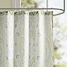 Intelligent Design Ellie Microfiber Fabric Shower Curtain