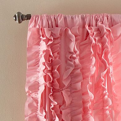 Lush Decor Belle Ruffled Window Curtain - 54'' x 84''