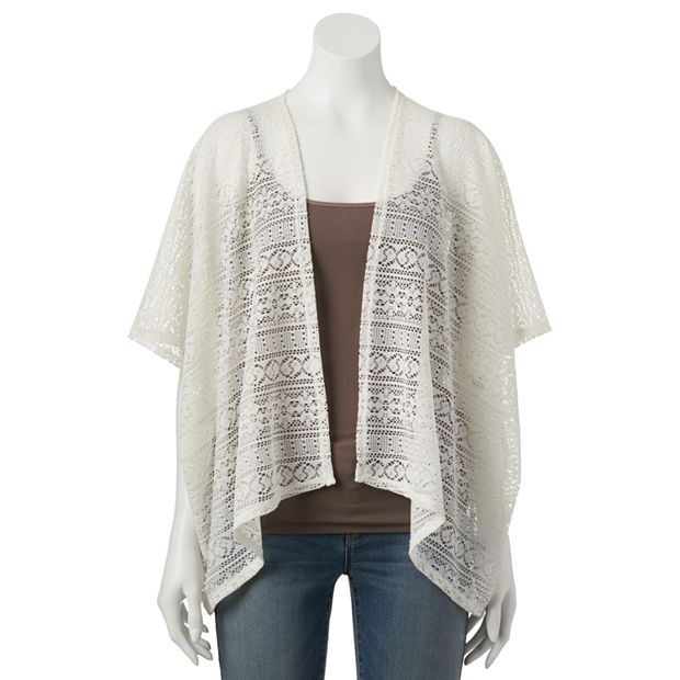 Juniors shop kimono cardigan