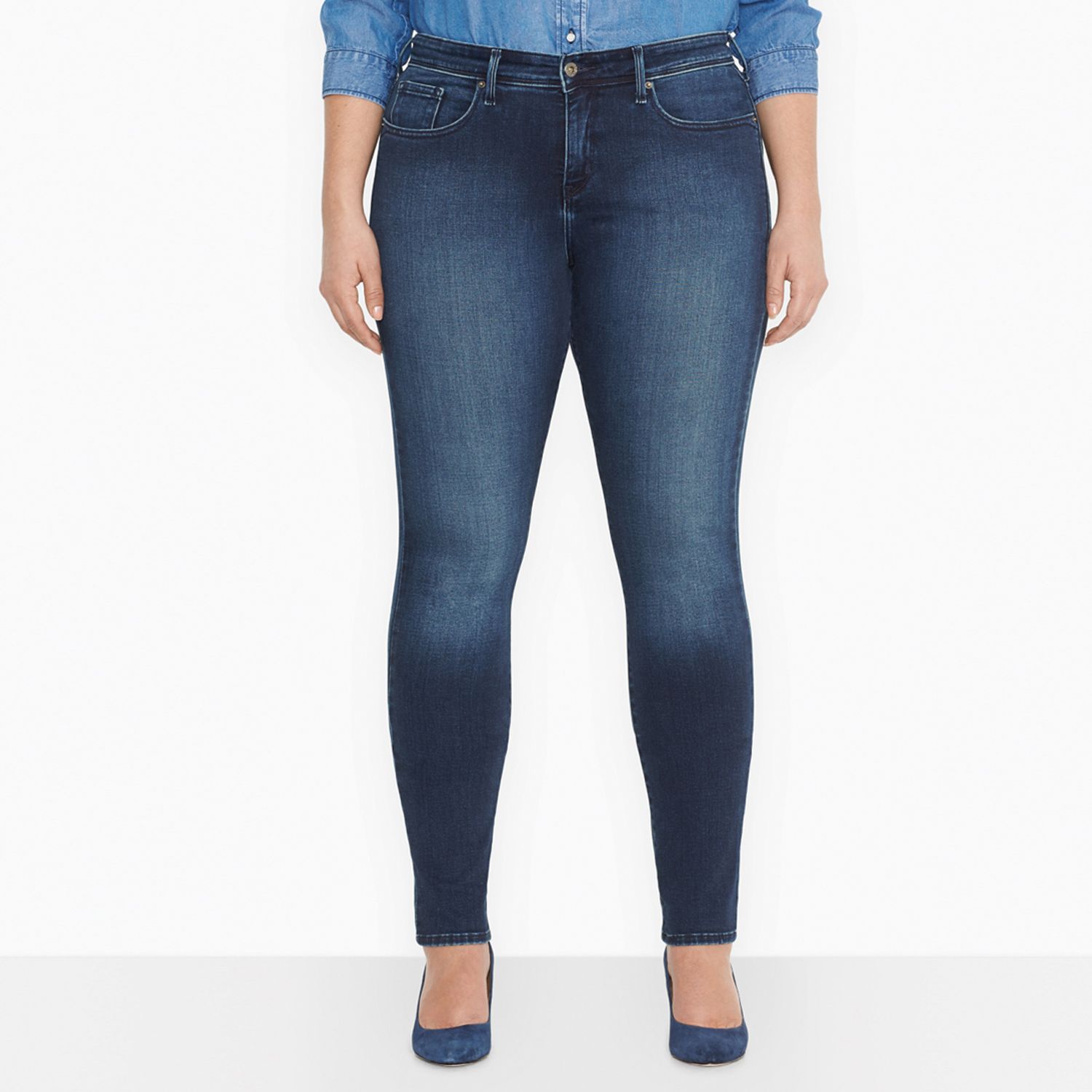 kohls plus size levi's