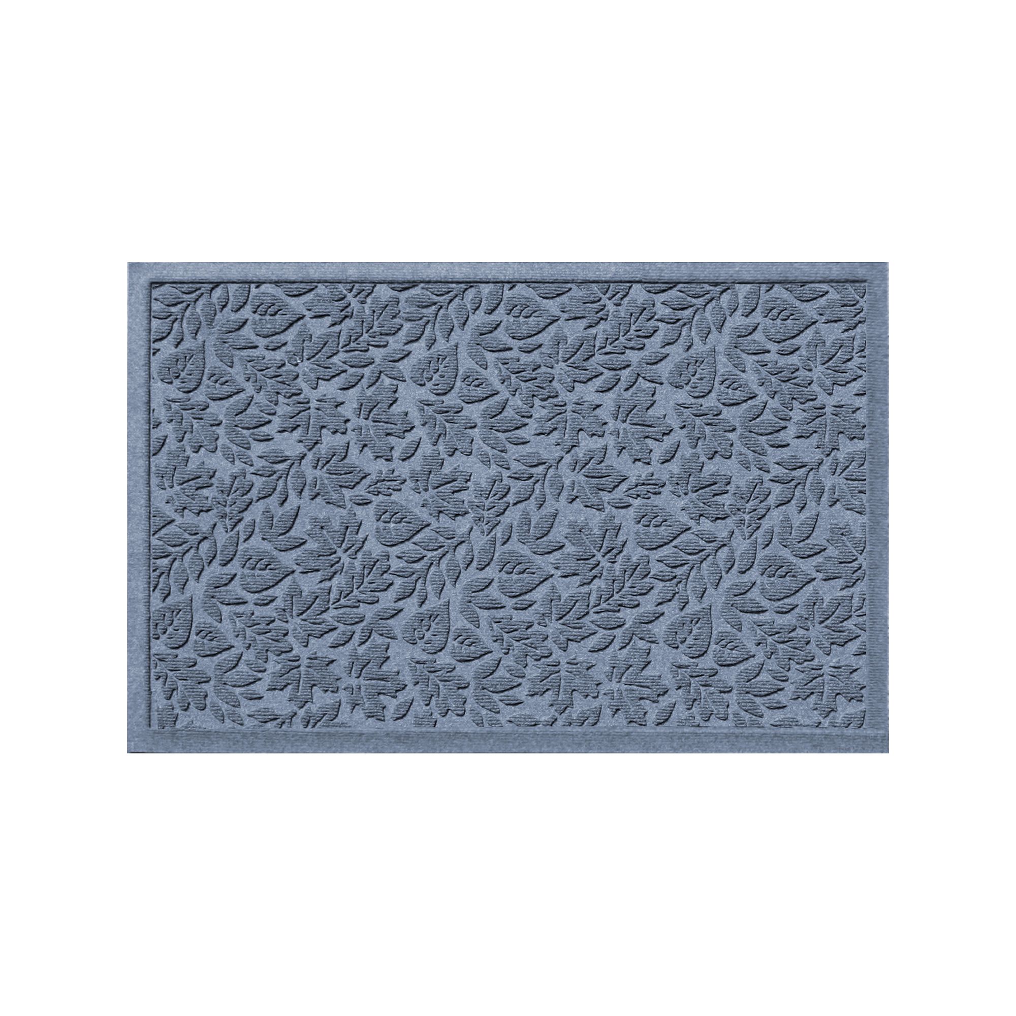 Waterhog Fall Day Indoor Outdoor Mat, Bluestone