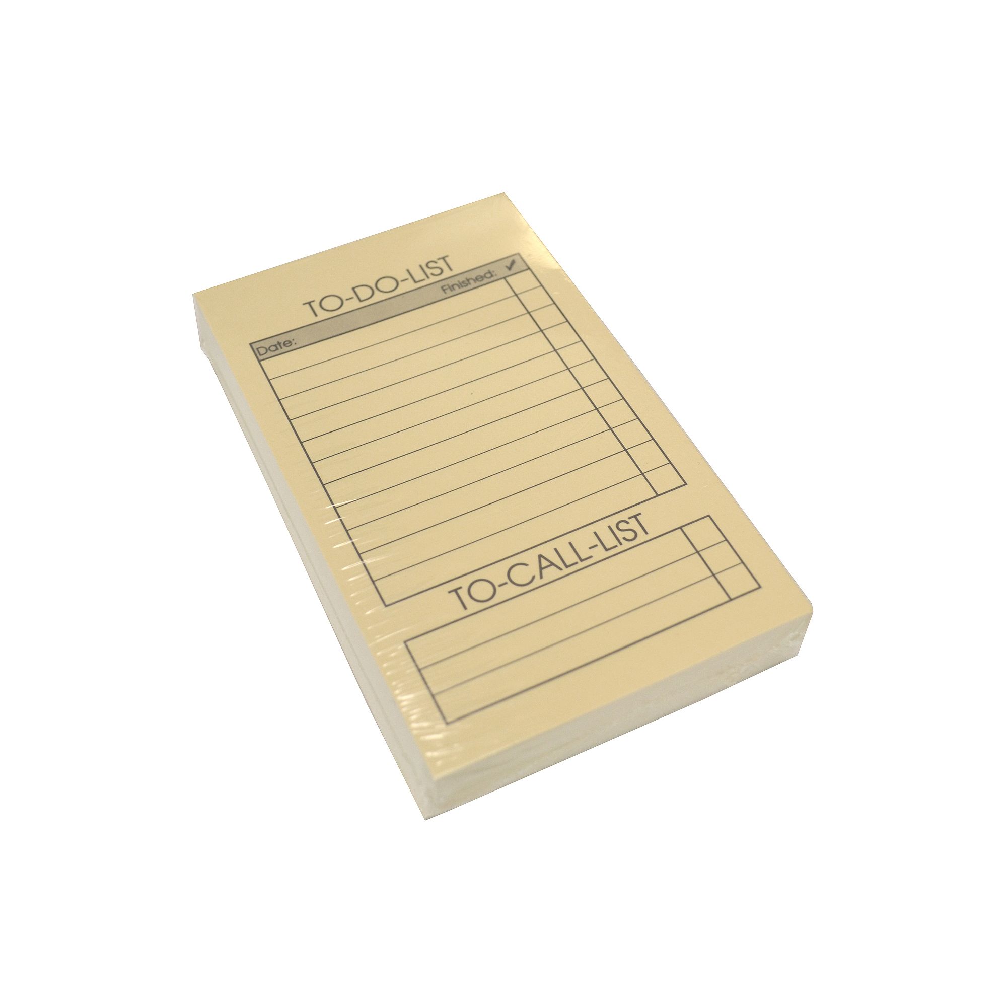 Royce Leather Note Jotter To-Do-List Replacement Notepads, White