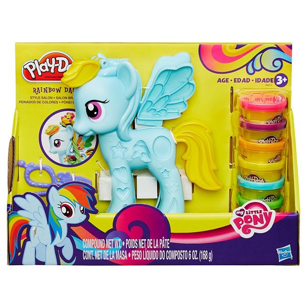 Play Doh My Little Pony Rainbow Dash Style Salon Set By Hasbro