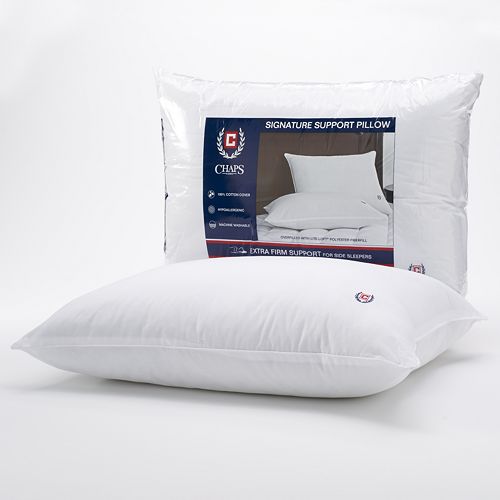Chaps Signature Extra Firm Density Pillow Standard Queen