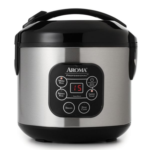 Aroma Professional Digital Rice Cooker, Slow Cooker & Food Steamer