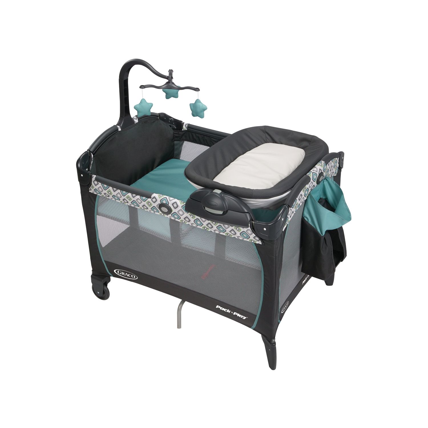 graco pack n play with bassinet and changer