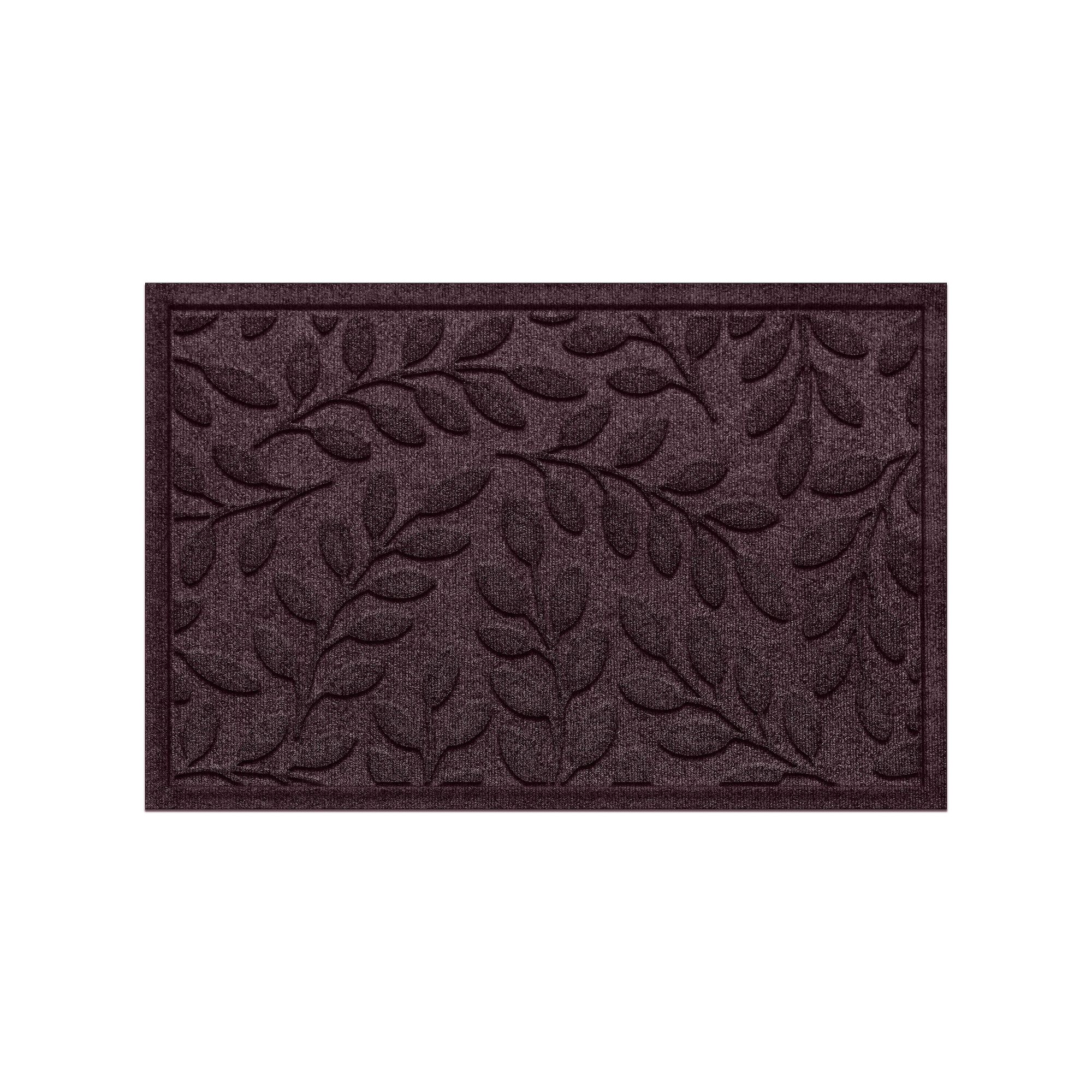 Waterhog Brittany Leaf Indoor Outdoor Mat, Red