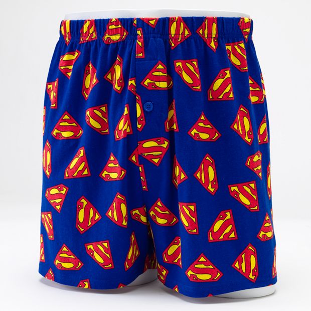 Superman Underwear for Men Dc Superman Boxer Brief Boy Superhero  Undershorts Superman Shorts for Men 2Pcs S-XXL