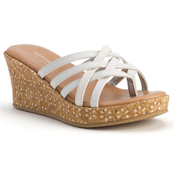 Kohls best sale wedge sandals