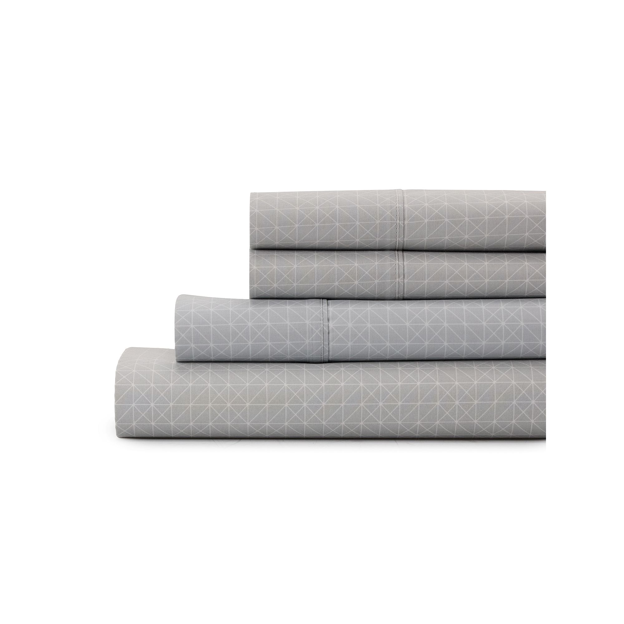 The Big One® Easy Care 275 Thread Count Sheet Set or Pillowcases, Gray Gri
