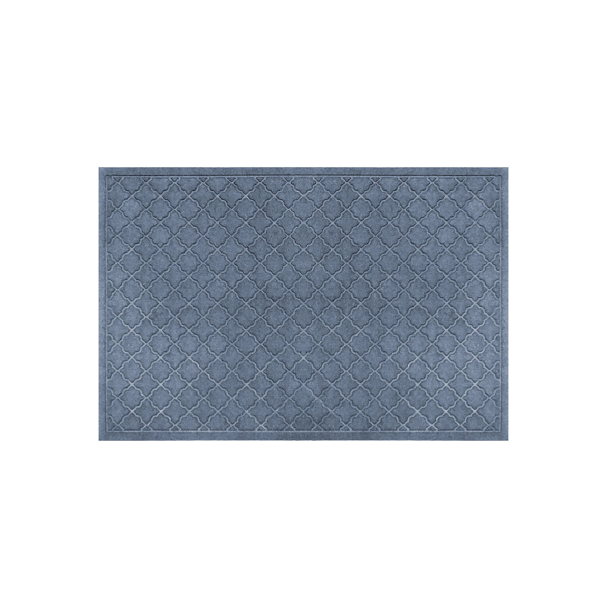 Waterhog Cordova Lattice Indoor Outdoor Mat, Blue