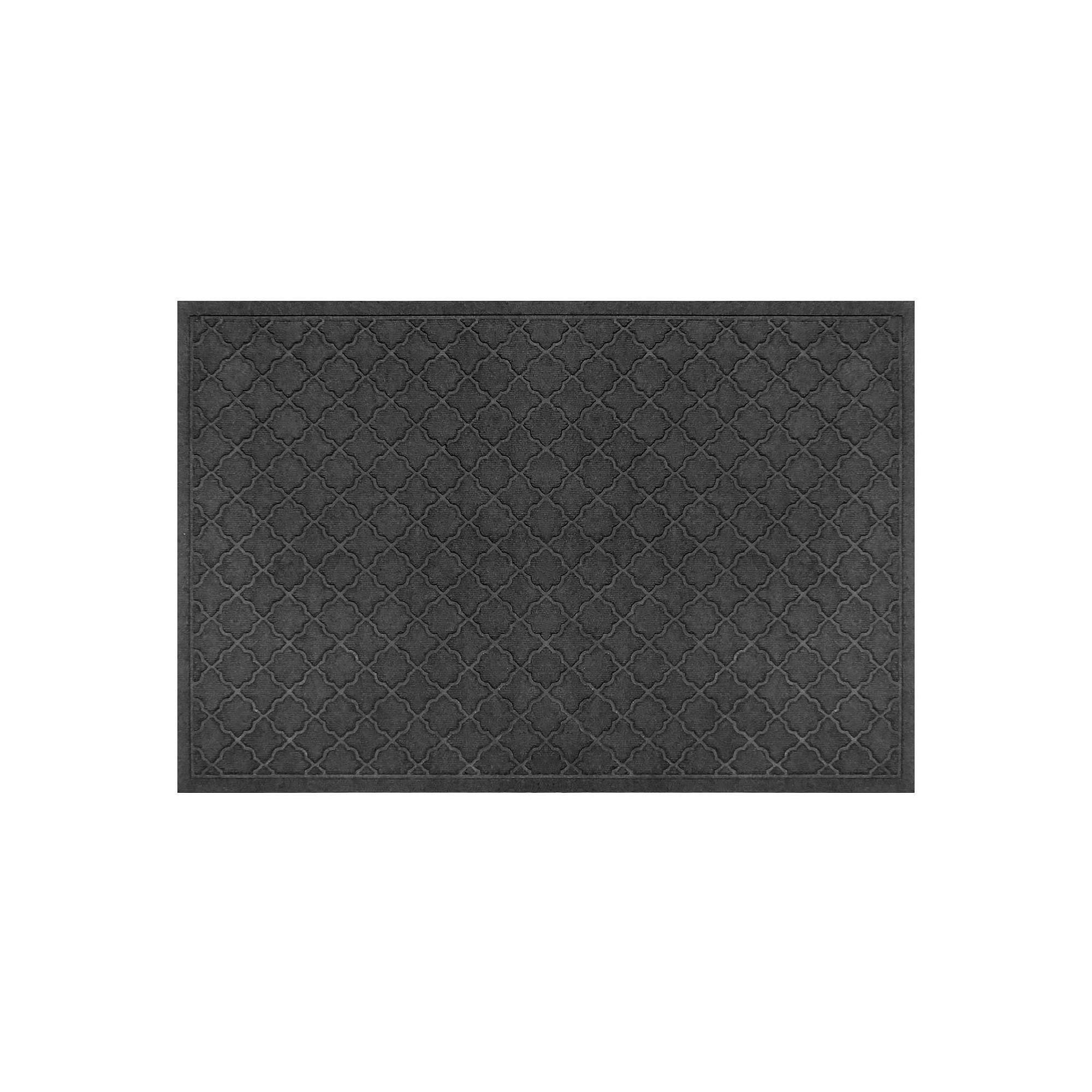 Waterhog Cordova Lattice Indoor Outdoor Mat, Grey