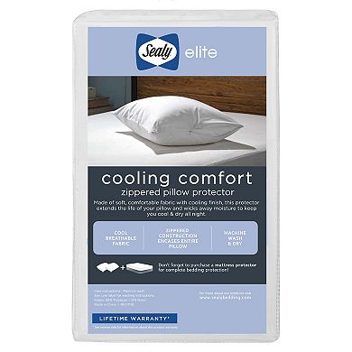 Sealy T240 Cooling Comfort Pillow Protector 
