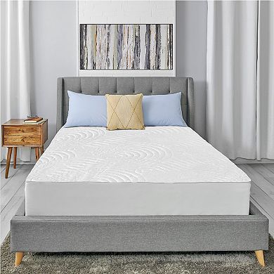 Sealy Luxury Knit Waterproof Stain-Release Mattress Protector