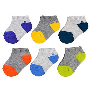 Baby/Toddler Jumping Beans® 6-pk. Colorblock Low Socks
