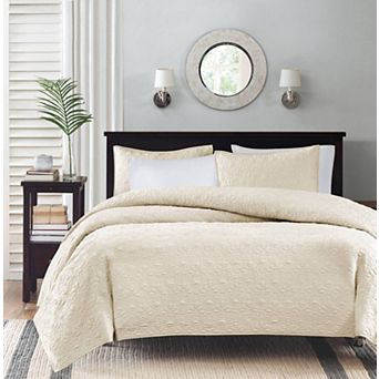 Madison Park Mansfield Reversible Antimicrobial Quilt Set