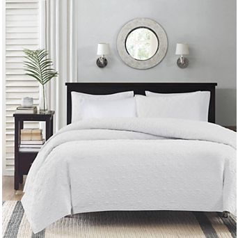 Madison Park Mansfield Reversible Antimicrobial Quilt Set