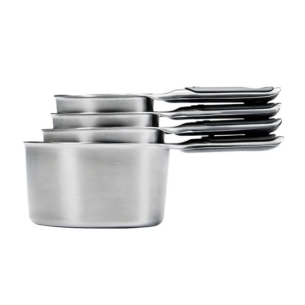 OXO Good Grips Stainless Steel Magnetic Measuring Cup Set