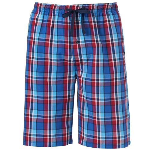 Download Men's Hanes® Classics 2-pack Plaid Woven Jams Pajama Shorts