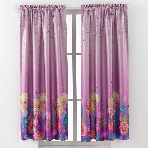 Disney's Frozen Breeze Room Darkening Curtain - 42'' x 63'' by Jumping Beans®