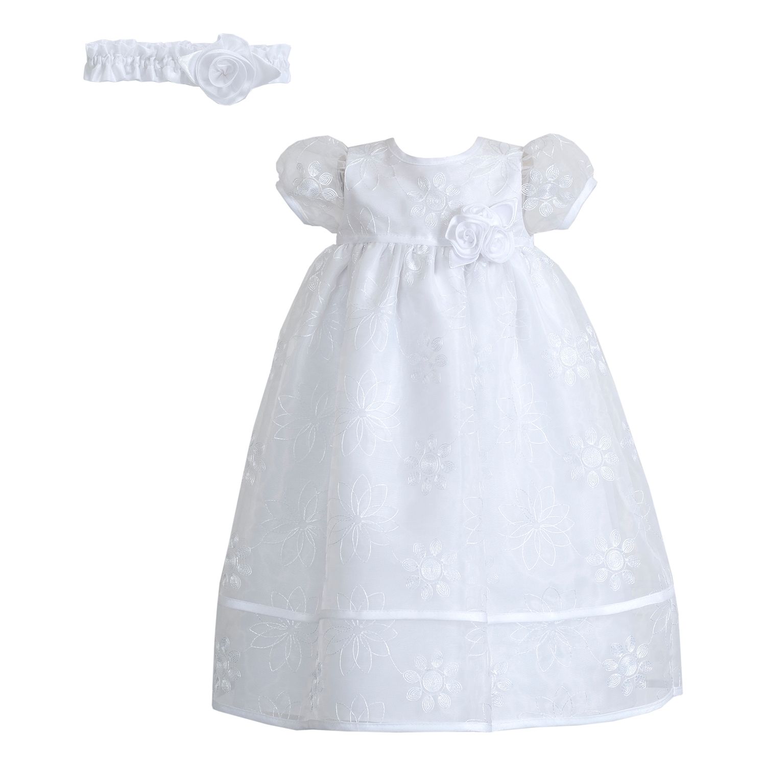 baby dress and headband set