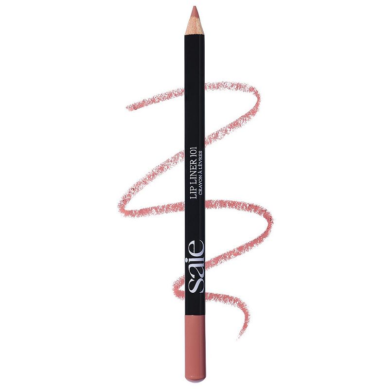 Saie Lip Liner 101: Creamy & Nourishing Lip Pencil,