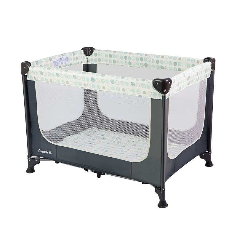 Dream On Me Zodiak Portable Playard, Grey