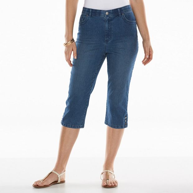 Gloria Vanderbilt Comfort Waist Capris - Women's