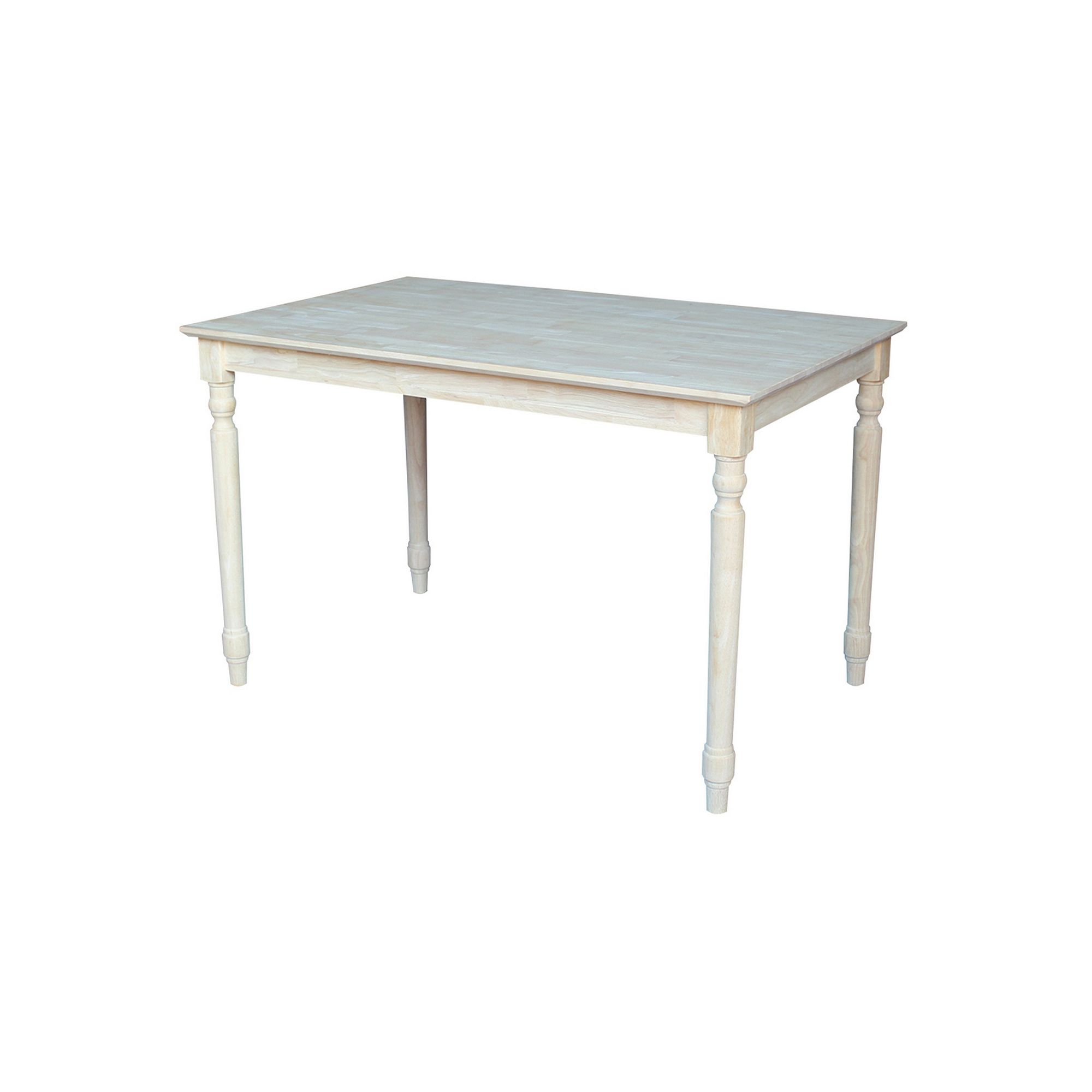 International Concepts Finial-Style Dining Table, Brown