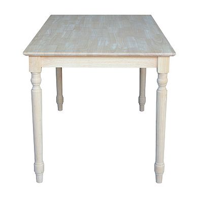 International Concepts Finial-Style Dining Table