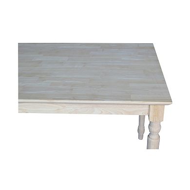 International Concepts Finial-Style Dining Table