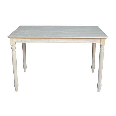 International Concepts Finial-Style Dining Table