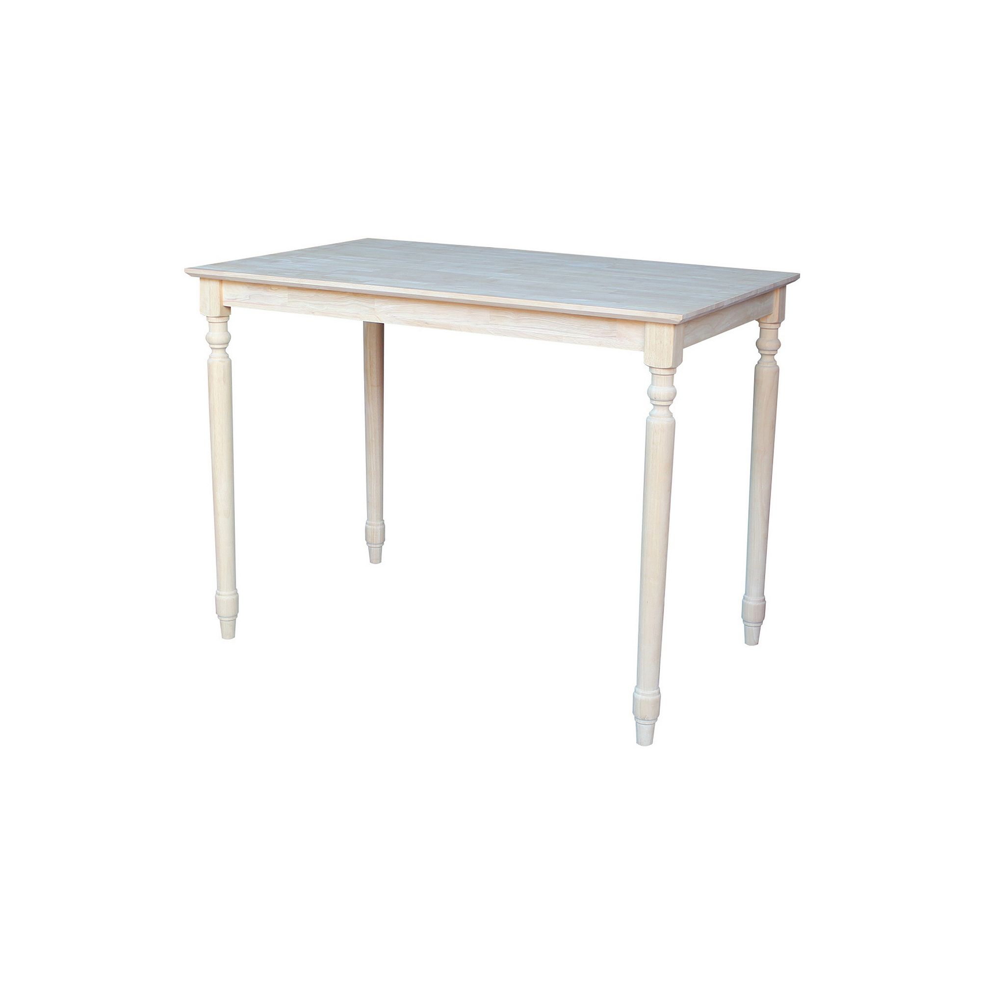 International Concepts 36 Finial-Style Dining Table, Brown