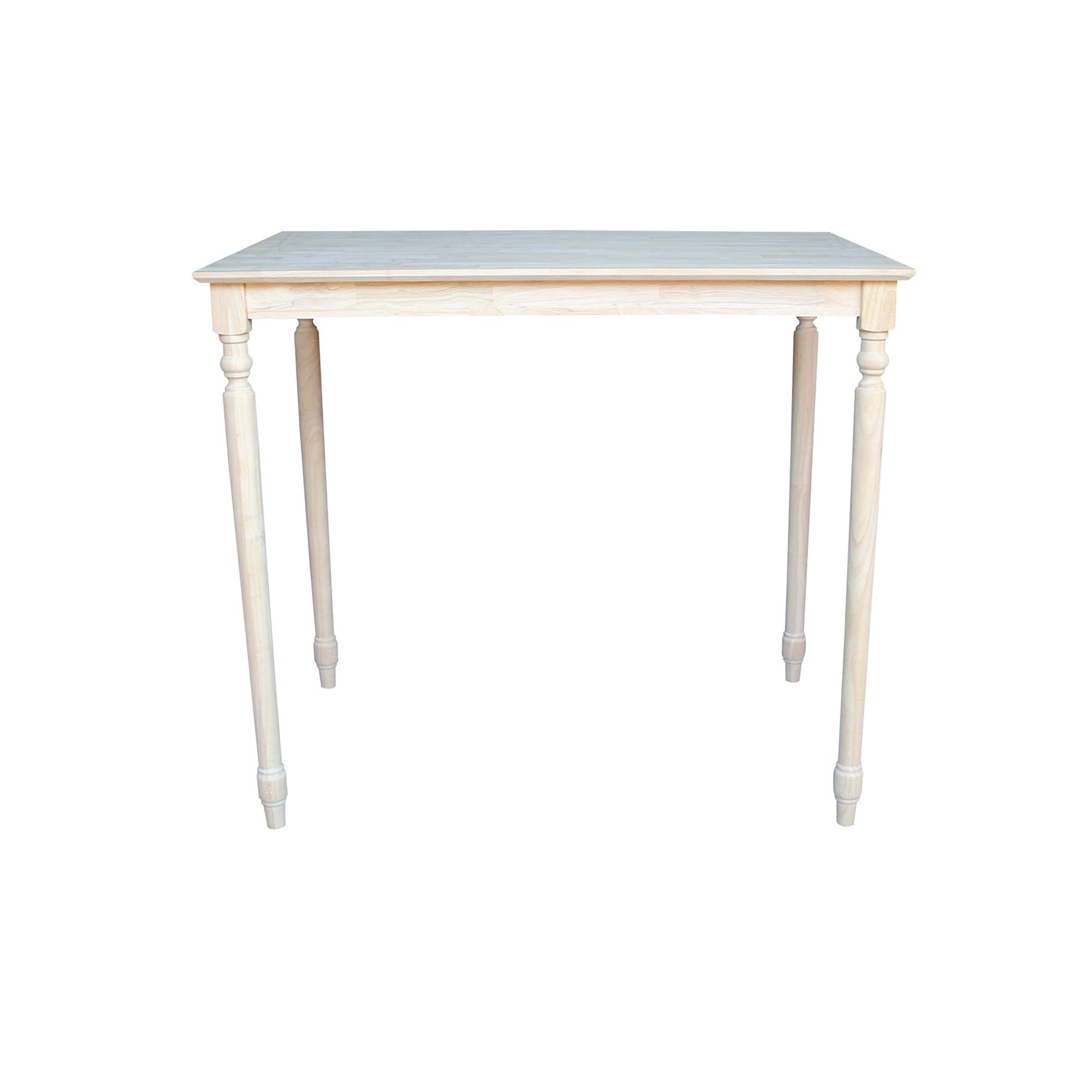 International Concepts 42 Finial-Style Dining Table, Multicolor