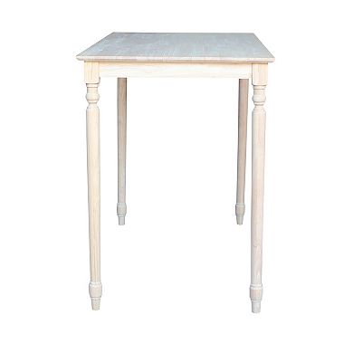 International Concepts 42" Finial-Style Dining Table