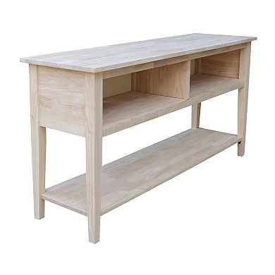International Concepts Shaker 3-Shelf Bookcase