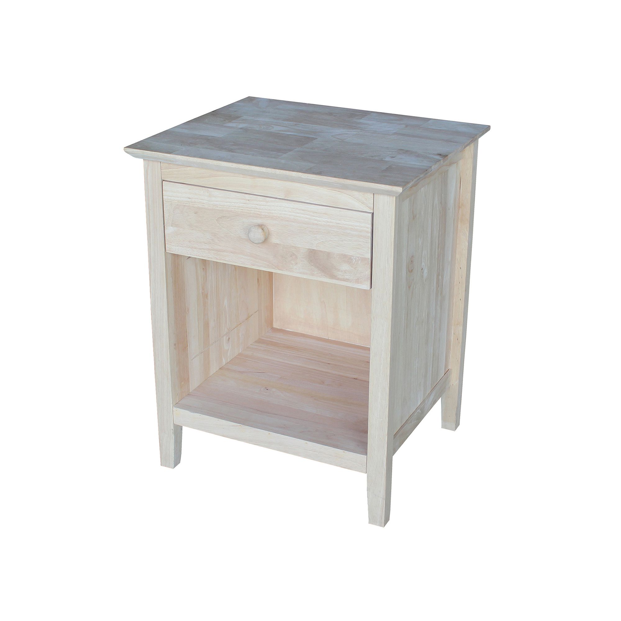 International Concepts 1-Drawer Nightstand, Brown