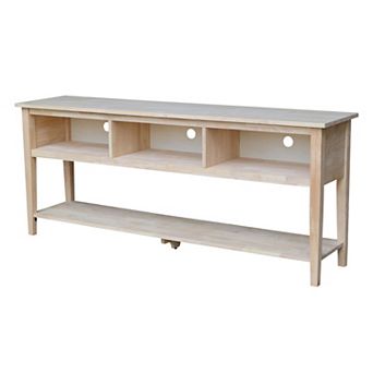 International Concepts 72" TV Stand