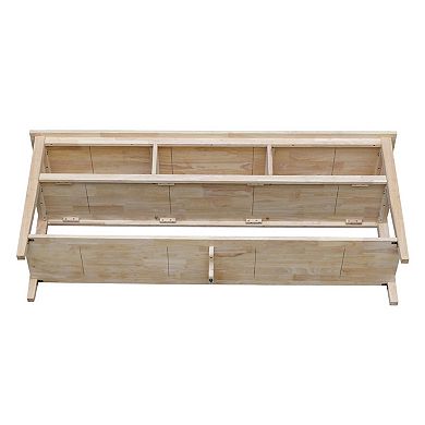 International Concepts Shaker 5-Shelf Bookcase