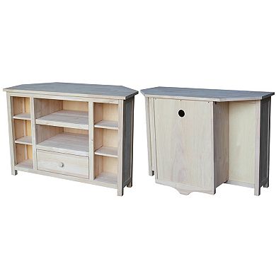 International Concepts Unfinished 6-Shelf Storage Cabinet